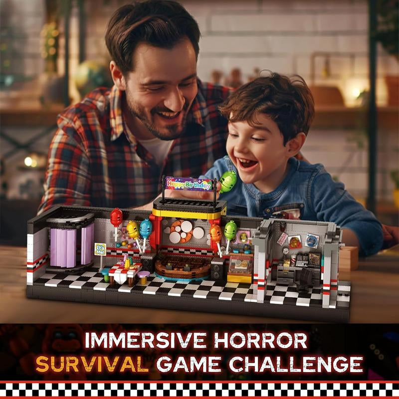 Security Vulnerability Stage Building Block Toys, Toys and Hobbies, Birthday and Holiday Gifts, Game Fans Collection Gifts (1388 Pcs)